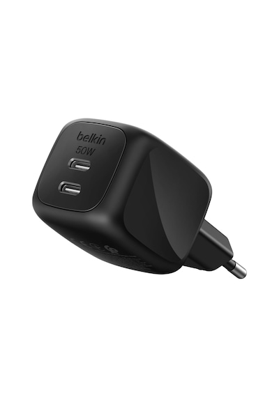 Belkin 2 Bağlantı Noktalı Usb-c Şarj Cihazı 50 W, 2x Usb-c Çift B 93522278