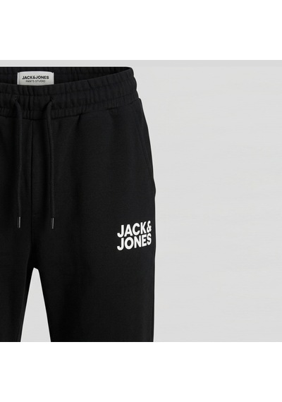 Jack & Jones Erkek Logo Detayli Sweat Pantolon - Gordon - 12207058 Siyah Jack & Jones Erkek Logo Detayli Sweat Pantolon - Gordon - 12207058 Siyah