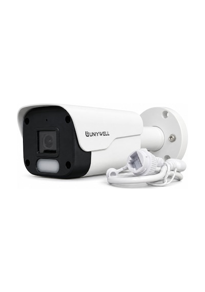 Unıywell 8 Mp 4k Dahili Poe Sesli İp Bullet Kamera