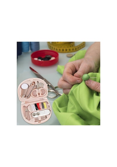 Taşınabilir Seyahat Tipi Mini Dikiş Seti, İğne, İplik, Makas Ve Tamir Aksesuarlarıyla Acil Durum Kit - Bgaaf24set001