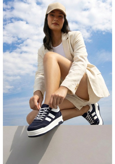Dark Seer Ds Sapphire Sneaker 2025 Kadın Lacivert-beyaz