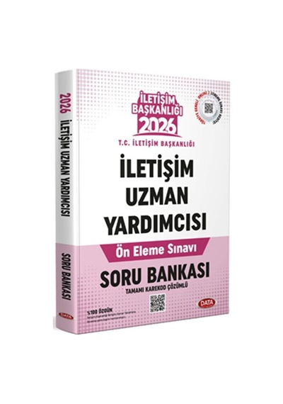 Data Yayınları 2026 İletişim Başkanlığı İletişim Uzman Yardımcısı Ön Eleme Sınavı Soru Bankası