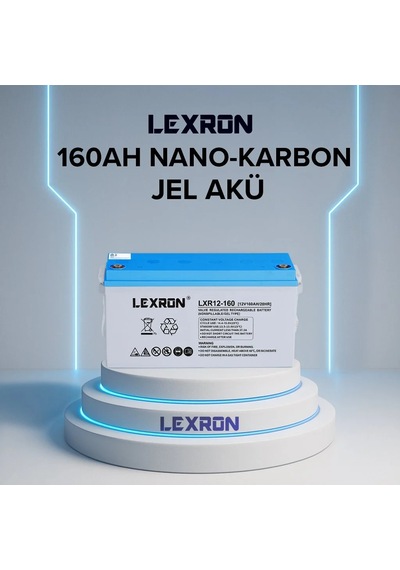 Lexron 160ah 12v Nano-karbon Jel Akü