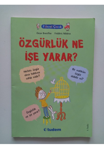 Filozof Çocuk-özgürlük Ne İşe Yarar- Ürün 2.el Kitaptır
