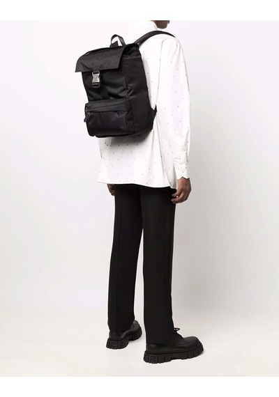 Fendi Logo-buckle Detail Backpack Unisex