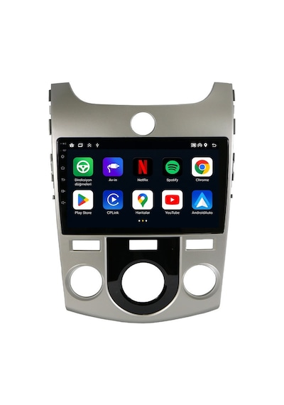 Kia Cerato 2010-2011 Android Multimedya Carplay Android Auto Navigasyon Kameralı 8gb Ram 128gb Pro 9"