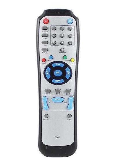 Next İle Uyumlu 5000-5500-6500-7500 Fta 7500 Cı 8500 Cı Uydu Alıcı Kumandası