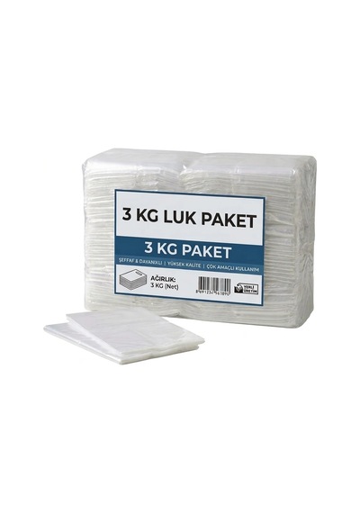 Naylon Torba 28x45 Cm 3 Kg Luk Pakette
