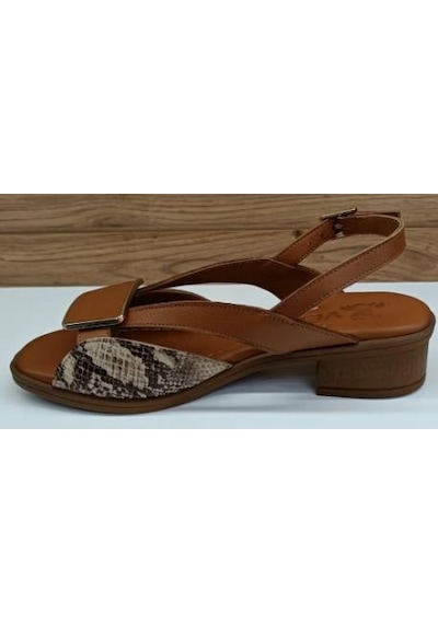Venüs 24026020 Kadın Deri Sandalet Taba