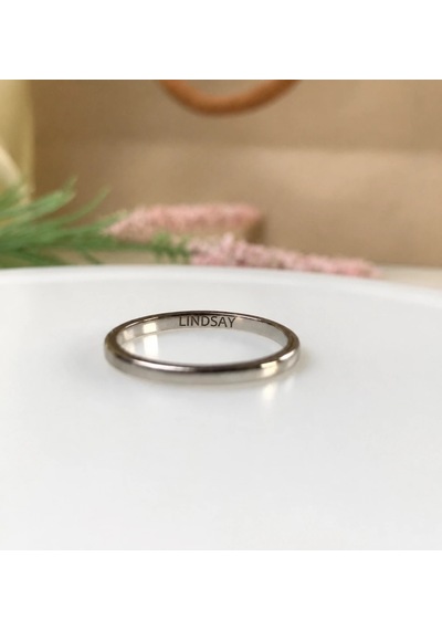 Kahveci.store 925 Ayar Gümüş İnce Düz Alyans Altın Kaplama 2.5 Mm Minimal Parlak Yüzük 22