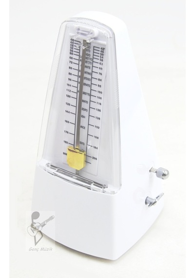 Cherub M-20Wh Musedo Mekanik Metronom Beyaz