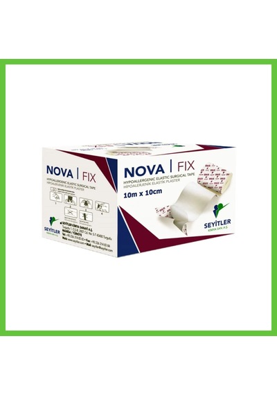Bezos Fıx Flaster 10m X 10cm Hipoalarjenik Elastik Flaster Dmc