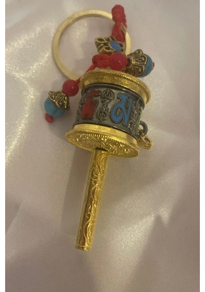 Feng Shui İyi Şanslar Çin Parası Servet Anahtarlık Araba Süs Feng Shui Metal Şans Çarkı