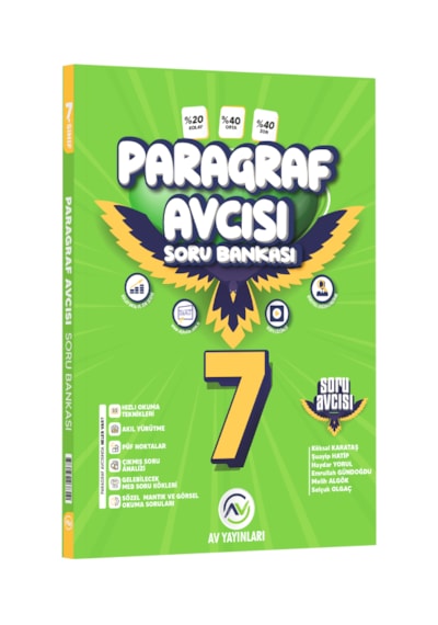 Av Yayınları 7.sınıf Paragraf Soru Bankası