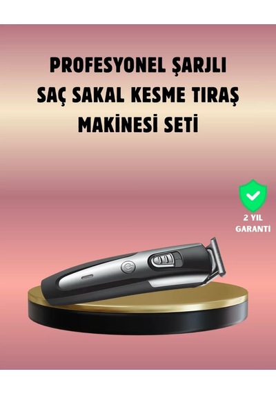 Şarjlı Saç Sakal Kesim Makinesi Detaylı Kesim İçin Hassas Başlıklı Diğer