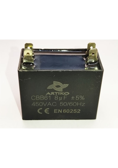 8 Uf 450Vac Vantilatör Ve Klima Kare Kondansatörü - 539871612