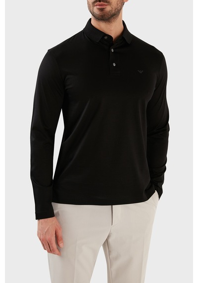 Emporio Armani Erkek Polo T Shirt 8N1F97 1JUVZ 0999 SİYAH Siyah