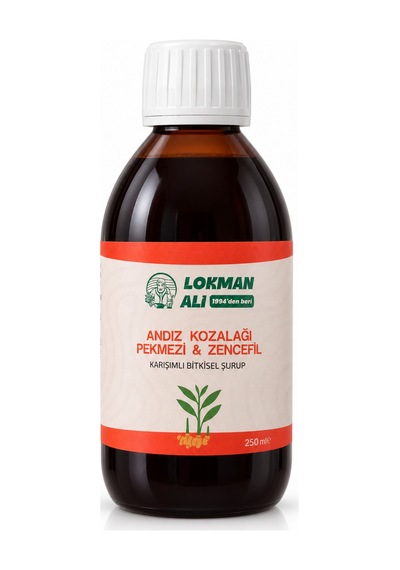 Andız Kozalağı Pekmezi Ve Zencefil Karışımlı Bitkisel Şurup 250 Ml - 939895437