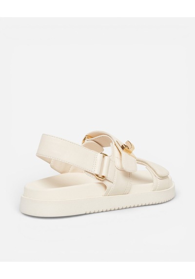 Steve Madden Mona Bone Kadın Bone Leath Sandalet Mona Bone Krem