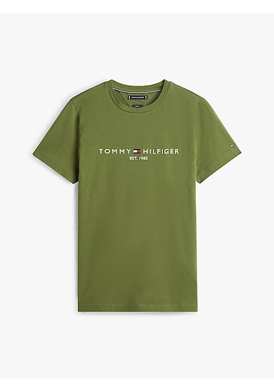 Tommy Hilfiger Erkek Marka Logolu Organik Pamuklu Günlük Kullanıma Uygun Yeşil5 T-shirt Mw0mw11797 L01 Tommy Hilfiger Erkek Marka Logolu Organik Pamuklu Günlük Kullanıma Uygun Yeşil5 T-shirt Mw0mw11797 L01