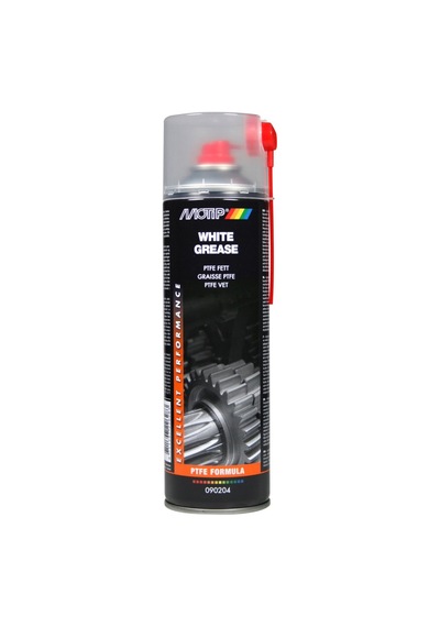 Motip Beyaz Gres 500 Ml Ptfe Katkılı Rulman Kayış Amortisör Dişli Mekanizma Yağlayıcı