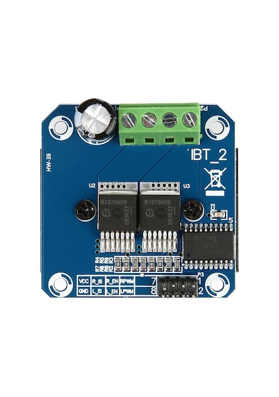 TLS Robotik BTS7960B 43 Amper Yüksek Güçlü Motor Sürücü Kartı