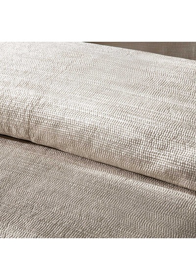 Lavin %100 İpek Yatak Örtüsü Seti 240x260cm Fildişi