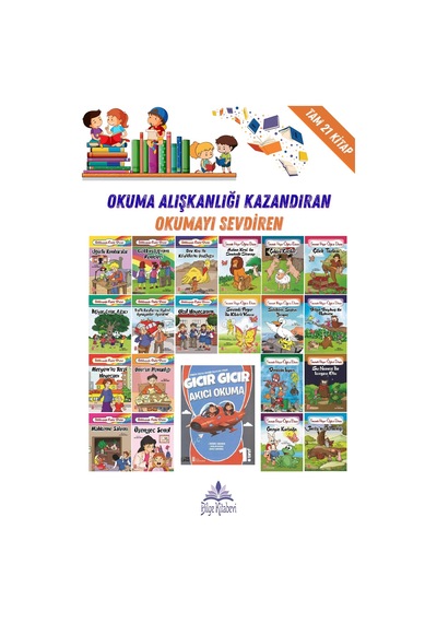 1. Sınıf Okumayı Sevdiren 20 Hikaye + Gıcır Gıcır Akıcı Okuma