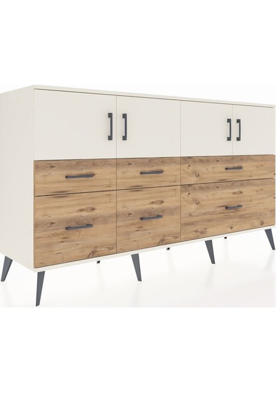 Hyperion Konsol 4 Raflı 6 Çekmeceli 4 Kapaklı 176x44x99 Aytaşı-ay Aytaşı-aytaşı/çam Hyperion Konsol 4 Raflı 6 Çekmeceli 4 Kapaklı 176x44x99 Aytaşı-ay Aytaşı-aytaşı/çam