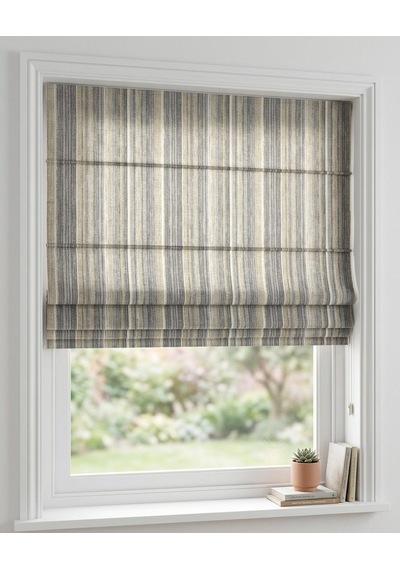 Polycotton Katlamalı Perde Gri