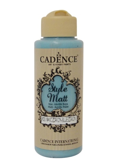 Cadence Style Matt S9031 Mavi Zirkon 120 Ml. Çok Renkli Çok Renkli