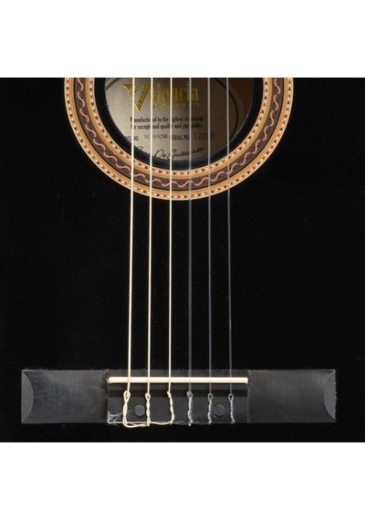 Valencia Vc104tcbk Klasik Gitar Cutaway Siyah Kesik Kasa - Sa