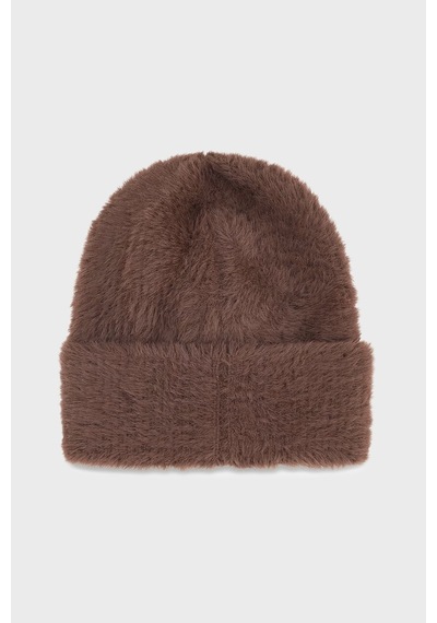 Guess Knitted Logolu Örme Bere Aw5633pol01 Kadın Bere Aw5633 Pol01 Btc Koyu Kahve