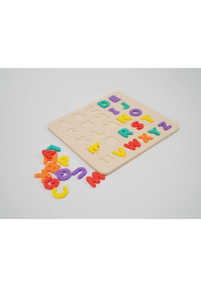 3d Baskı Renkli A-z Alfabe Puzzle - 26 Harfli Eğitim Seti