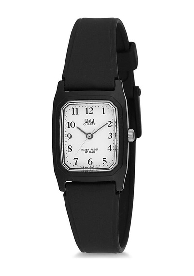 Q&q Vp46j001y Unisex Kol Saati Altın - Siyah