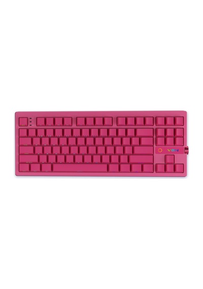 Vgn V87 V2 Wireless Mekanik Gaming Klavye 10.000mah & Tri-mode Blizzard-berry Red