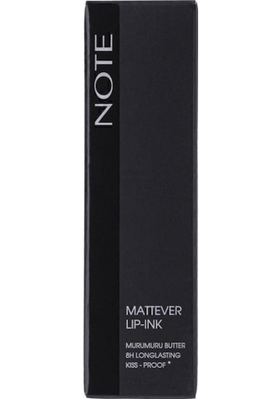 Note Cosmetique Mattever Lip-Ink Mat ve Kalıcı Likit Ruj 15 Urban Red - Bordo