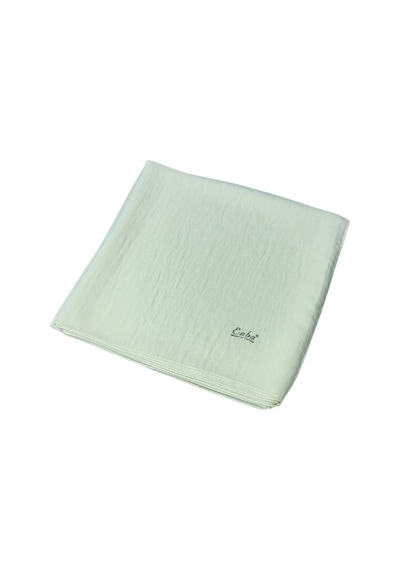 Mim Eşarp Enba Aerobin Jazz Caz Siyah Eşarp 120x120 Cm Krem