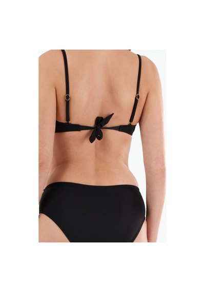 Louren Kadın Siyah/mavi Düz Kumaş Boncuklu Çıkarılabilir Askılı Sabit Kaplı Balenli Straplez Bikini Takımı Siyah Louren Kadın Siyah/mavi Düz Kumaş Boncuklu Çıkarılabilir Askılı Sabit Kaplı Balenli Straplez Bikini Takımı Siyah