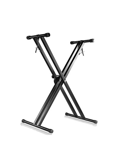 Pro Serisi Ayarlanabilir X Stili Piyano Klavyesi Ağır Hizmet Tipi Premium Stand Çift Destekli X Stil Klavye