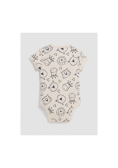 Lc Waikiki Alıta Cıty Farkıyla Lcw Baby Ekru Oval Yaka Erkek Bebek Çıtçıtlı Body Ekru - 929719824 Ekru