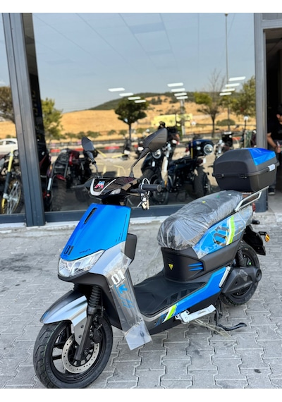 Mobilette Tiger 12000 2024 Elektirikli Motosiklet Mavi