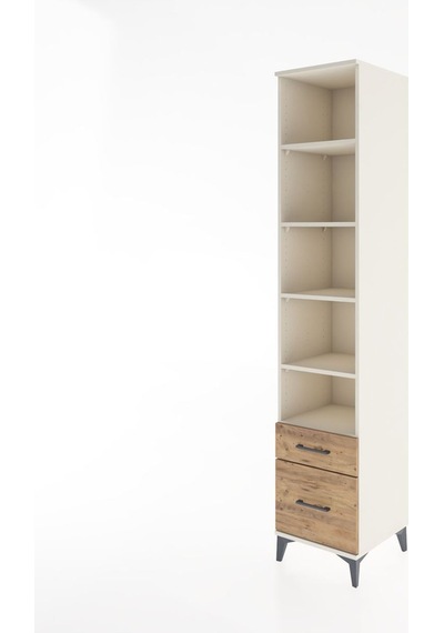 Hyperion Dolap 5 Raflı 2 Çekmeceli 44x44x221 Aytaşı-çam Aytaşı