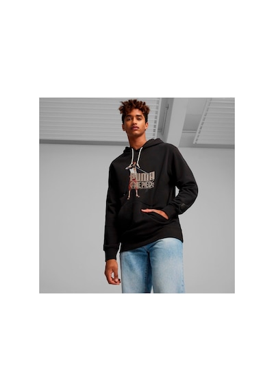 X One Pıece Hoodie Puma Black Puma Black