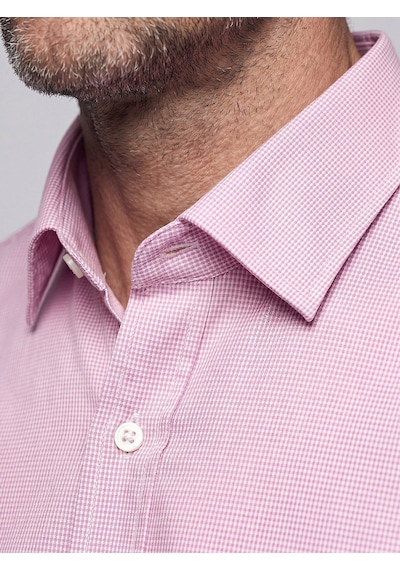 Bisse Pembe Regular Fit Cepsiz Uzun İtalyan Kaya Gömlek Gmeks261074 C29