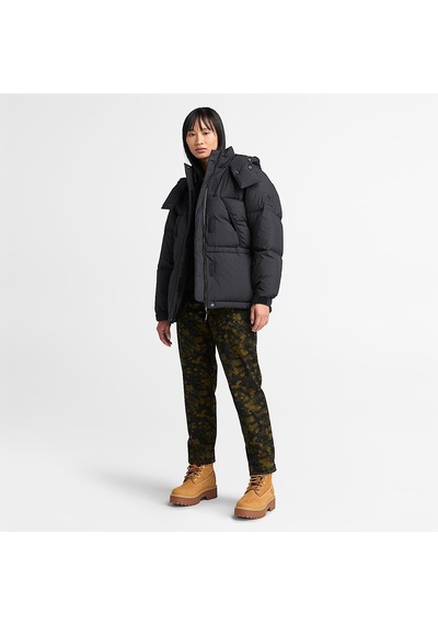 Timberland Howker Recycled Down Puffer Jacket Kadın Mont-31725 Siyah