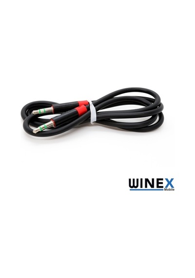 Winex Ax42 Gfz 3.5Mm Aux Kablo 1M Siyah