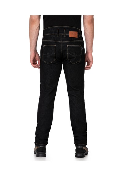 City Biker Cold Killer Black Korumalı Motosiklet Kot Pantolonu Erkek