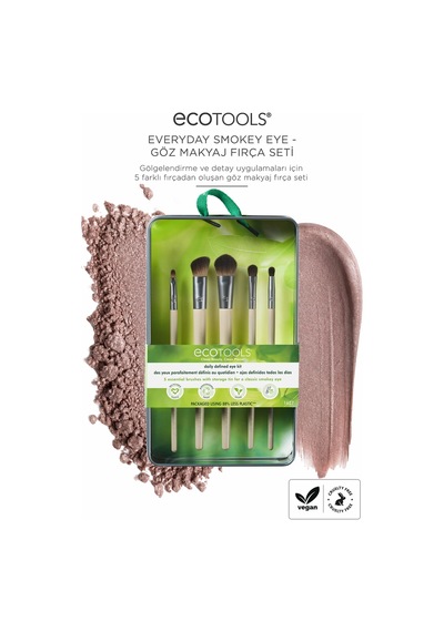 Eco Tools Everday Daily Defined Eye Günlük Göz Makyaj Seti 1627