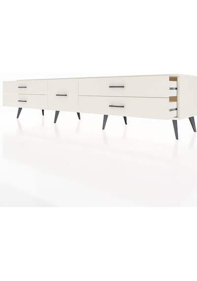Hyperion Tv Ünitesi 5 Çekmeceli 220x44x51 Aytaşı-antrasit/aytaşı Antrasıt/aytası - Aytası Hyperion Tv Ünitesi 5 Çekmeceli 220x44x51 Aytaşı-antrasit/aytaşı Antrasıt/aytası - Aytası